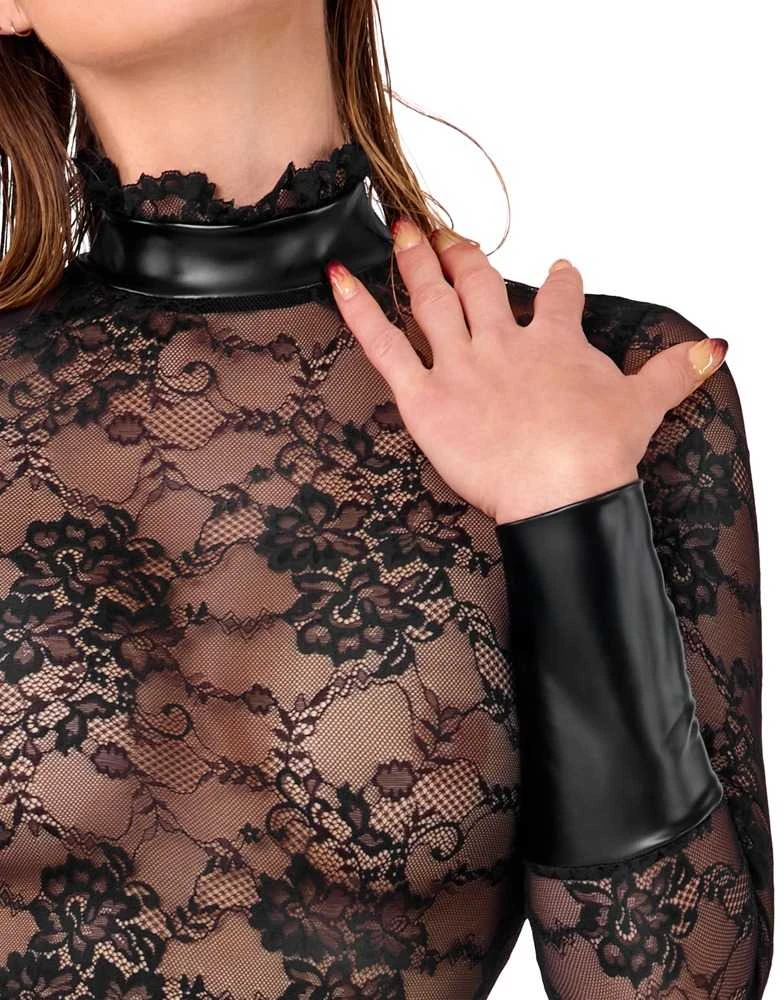 Collar Juoda suknelė su apykakle M