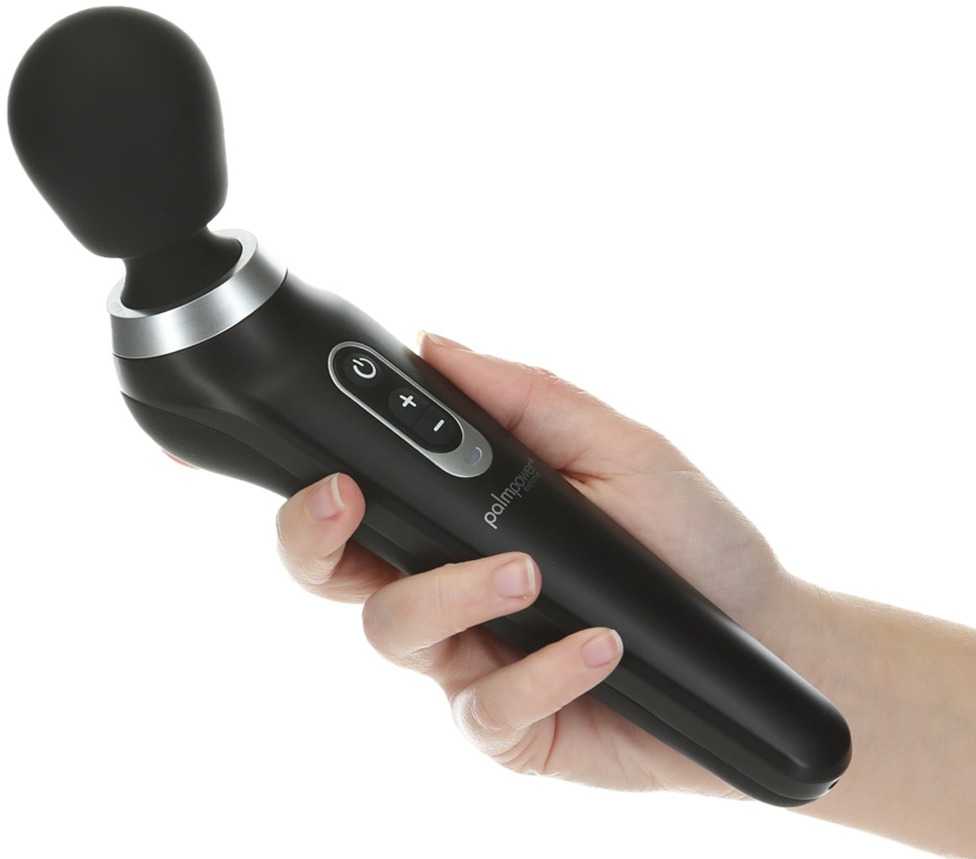 Palm Power PalmPower - Extreme Wand Massager Juodas