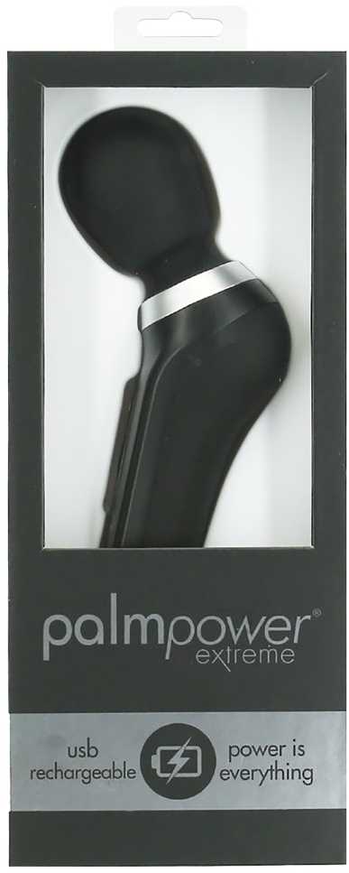 Palm Power PalmPower - Extreme Wand Massager Juodas