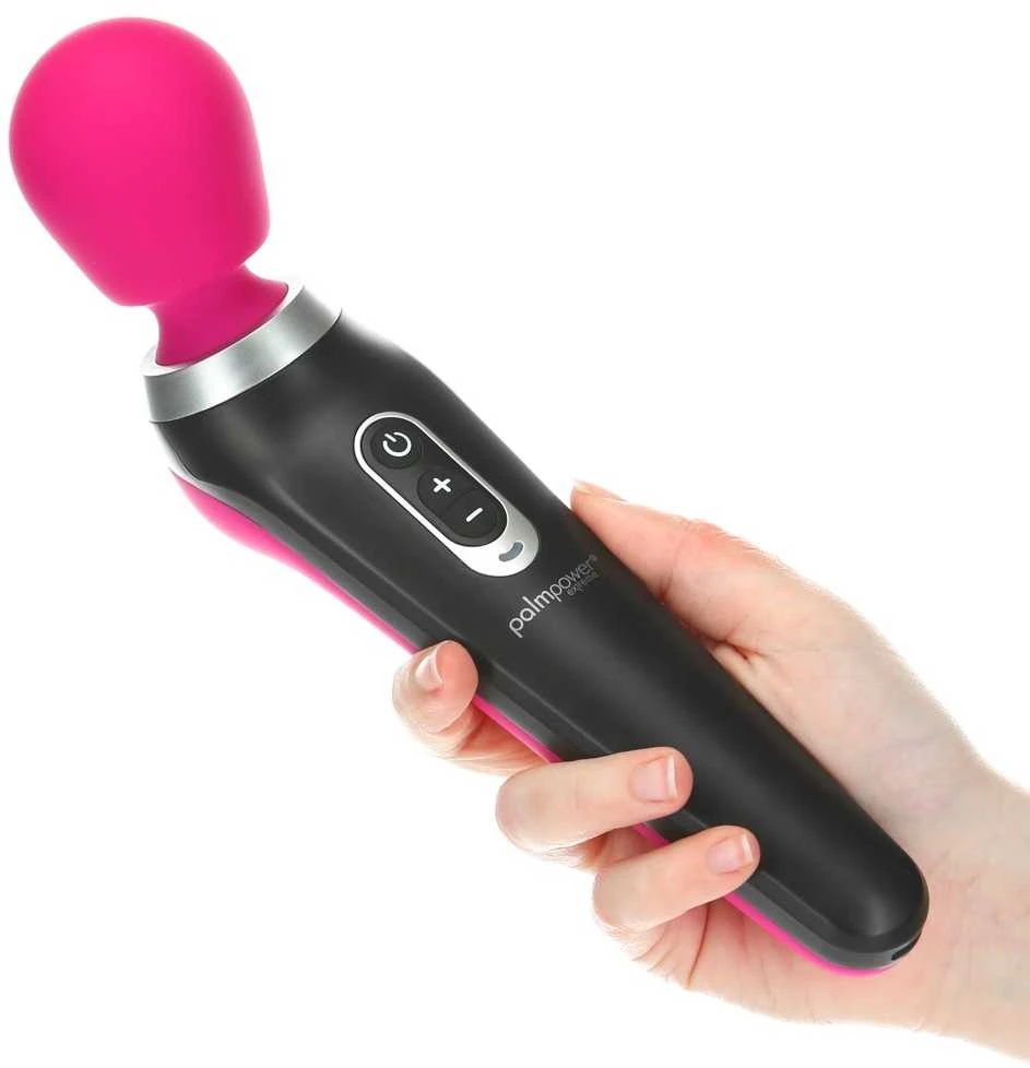 Palm Power Rožinė PalmPower - Extreme Wand Massager Rožinė