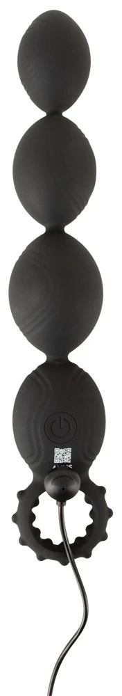 Flexible XL Anal Beads with Deep Vibrations