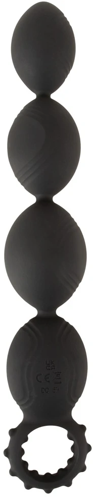 Flexible XL Anal Beads with Deep Vibrations