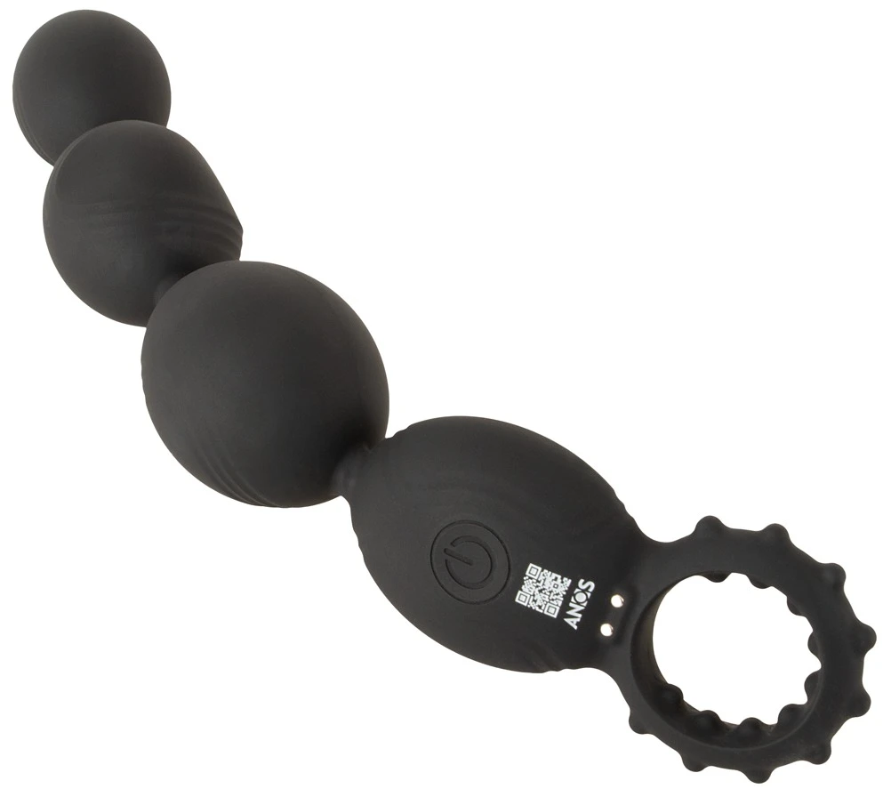 Flexible XL Anal Beads with Deep Vibrations