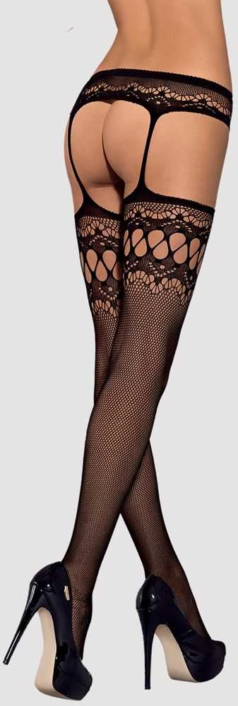 Obsessive - Garter Stockings S214 S/M/L