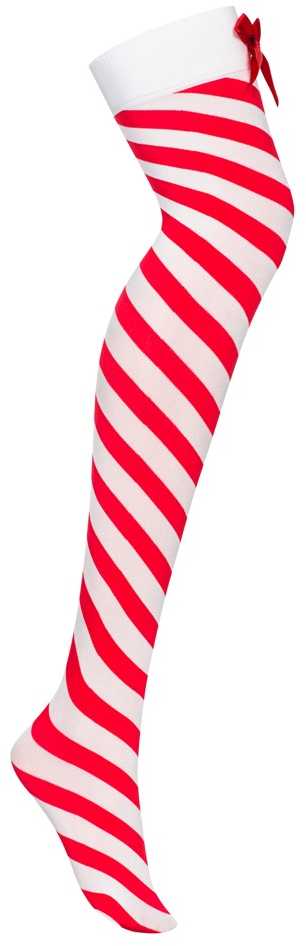 Obsessive - Kissmas kojinės Raudona L/XL