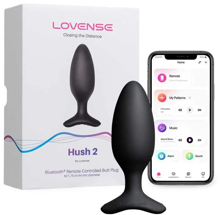 Lovense - Hush 2 Butt Plug M 45 mm