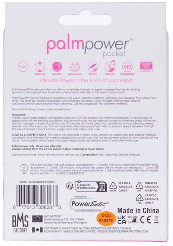 Palm Power PalmPower - Pocket Wand Massager