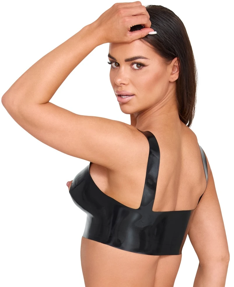 Latex Bra Top