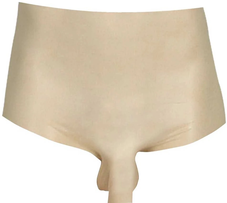 Late X Men's Latex Pants transp. L/XL