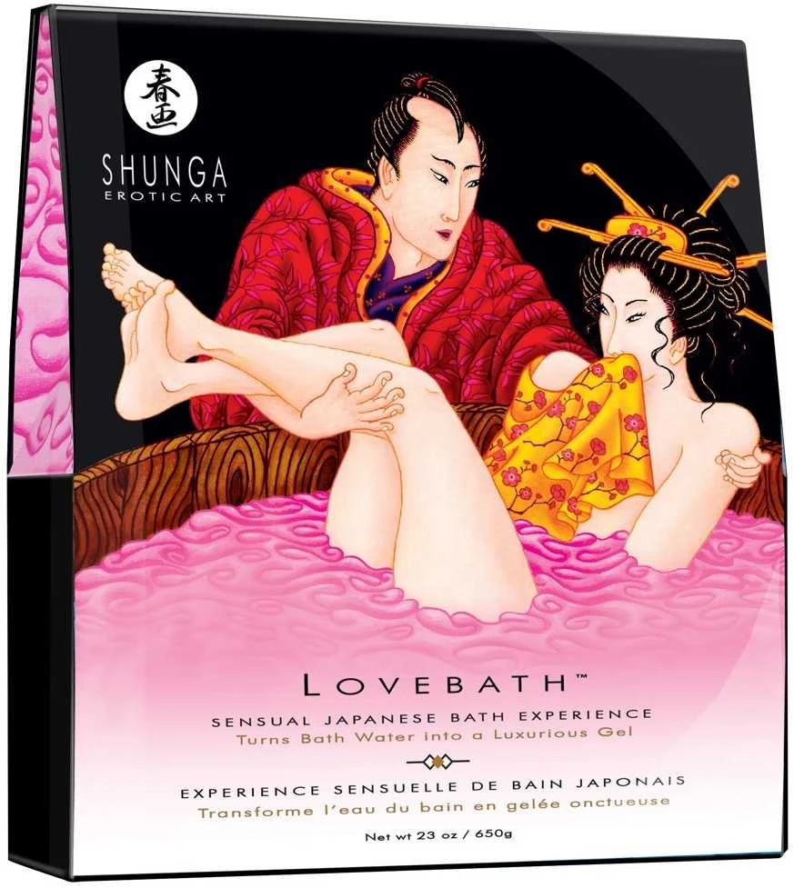 Shunga - Lovebath Dragon Fruit vonios druska 650 g.