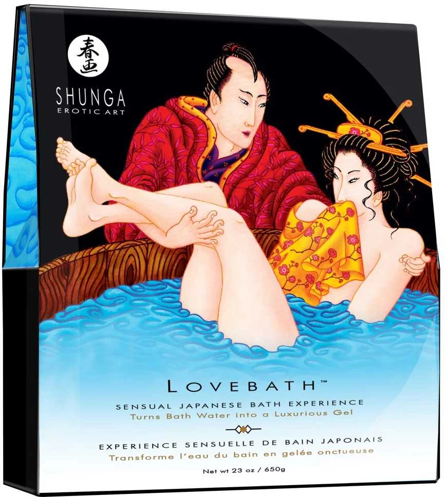 Shunga - Lovebath Ocean Temptations vonios druska 650 g.