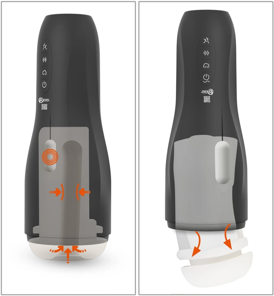 Masturbatorius su 3 funkcijomis