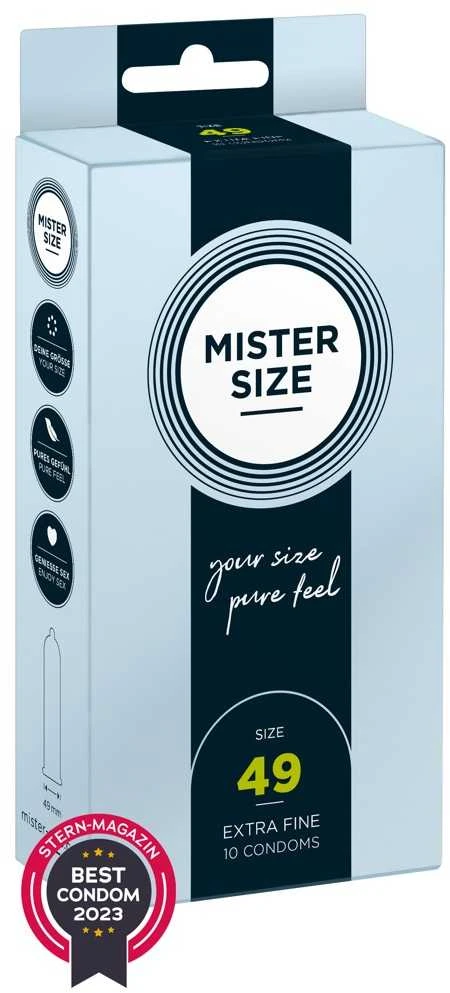 Mister Size 49mm pakuotė po 10 vnt