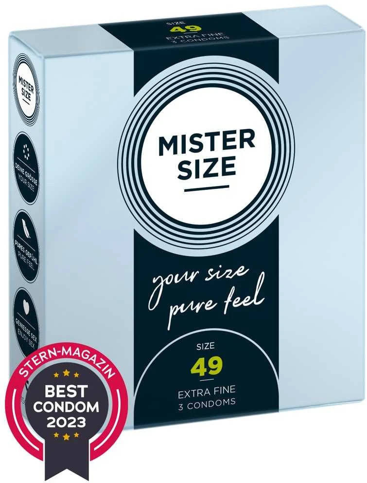 Mister Size 49mm pakuotė po 3 vnt