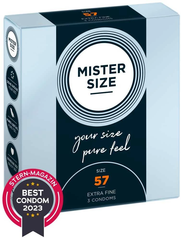 Mister Size 57mm pakuotė po 3 vnt