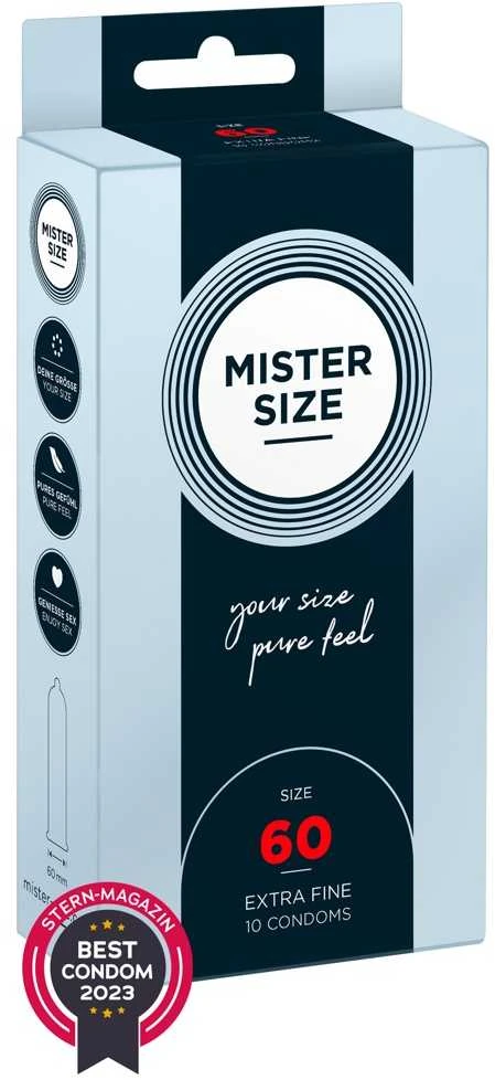 Mister Size 60mm pakuotė po 10 vnt