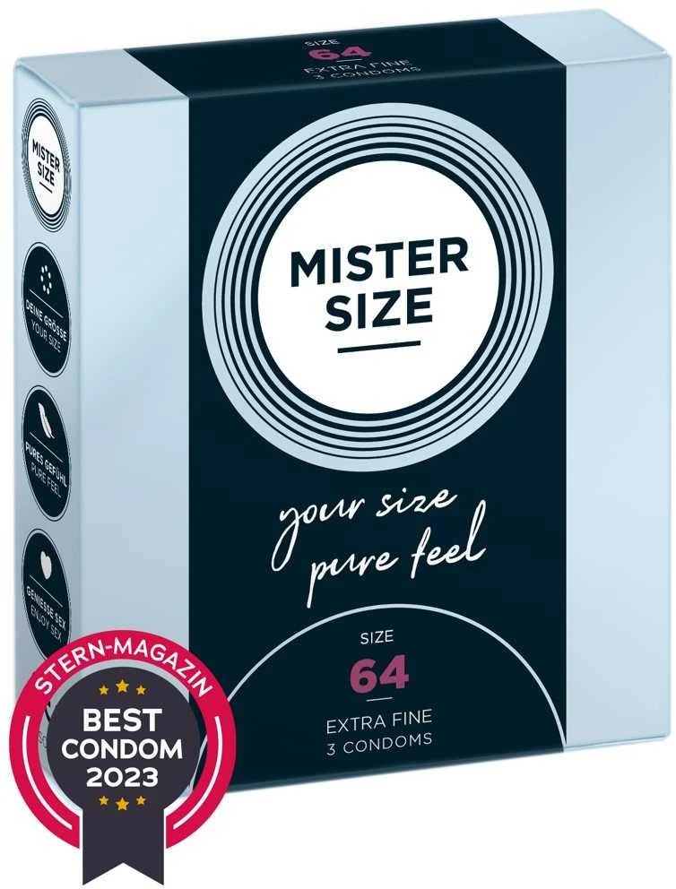 Mister Size 64mm pakuotė po 3 vnt