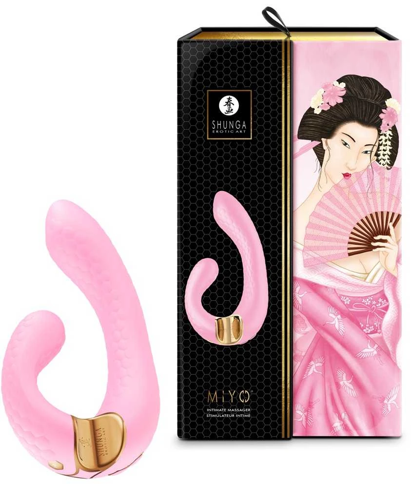 Rožinė Shunga - Miyo Intimate Massager Light Rožinė