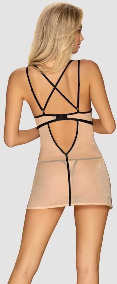 Obsessive - Nudelia marškinėliai ir stringai L/XL