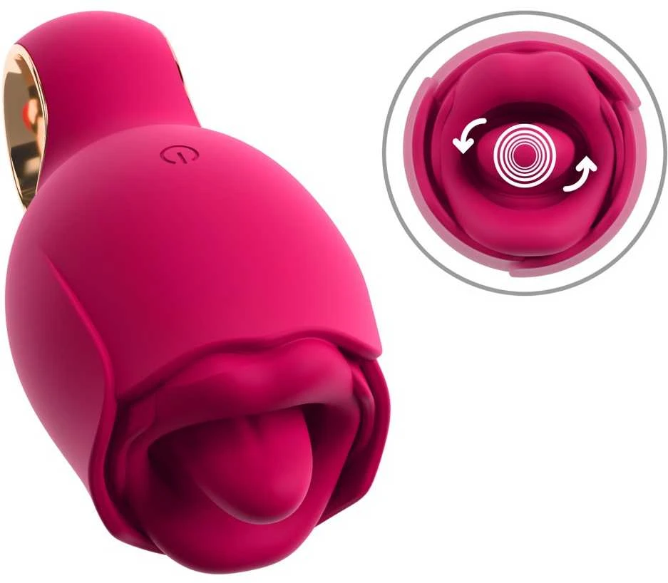 Oral Fun Vibratorius, laižantis ir vibruojantis liežuvį