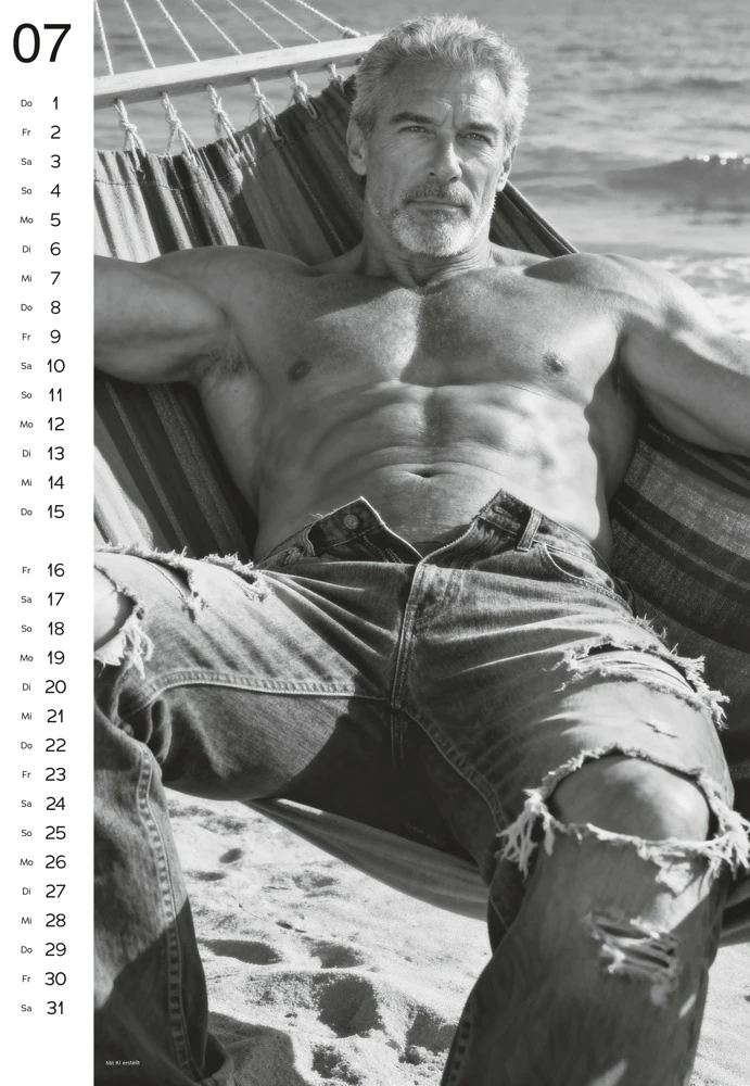 Pin-up Calendar Men 2027