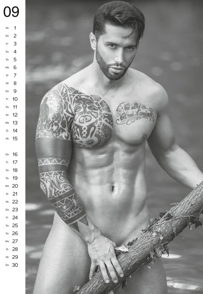 Pin-up Calendar Men 2027