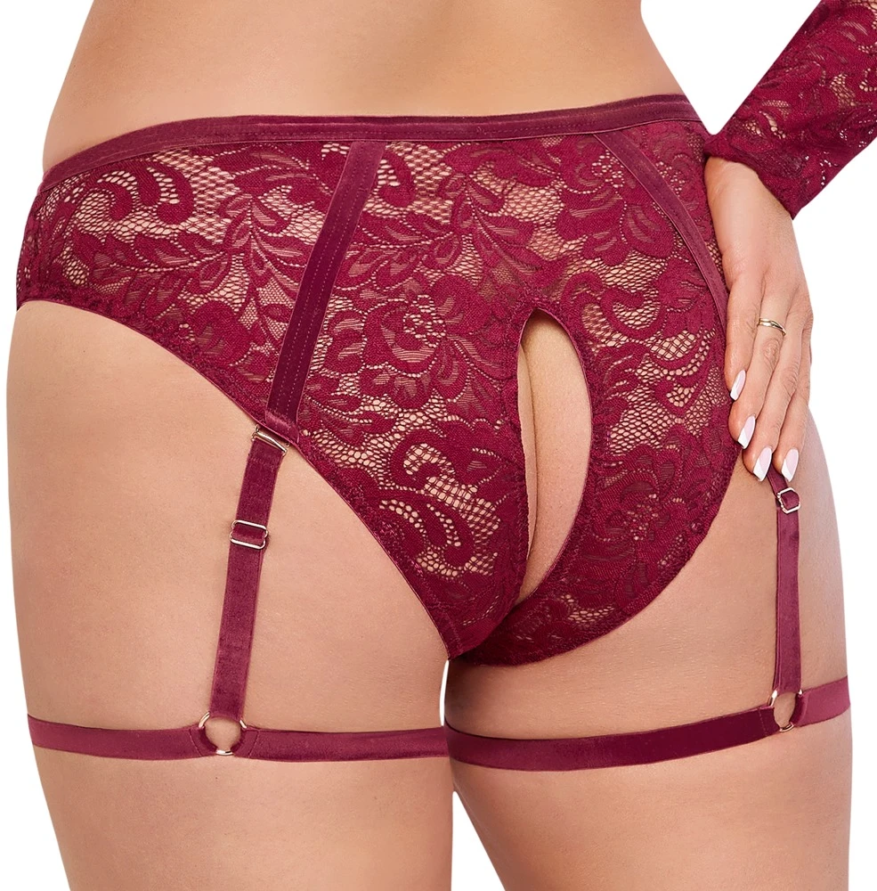 Viršus ir kelnaitės raudonos 2XL