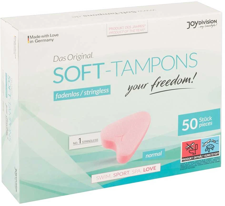 Joydivision Set 50 Soft Tampons Joydivisio tamponai