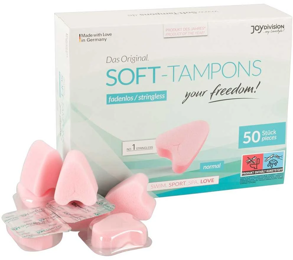 Joydivision Set 50 Soft Tampons Joydivisio tamponai