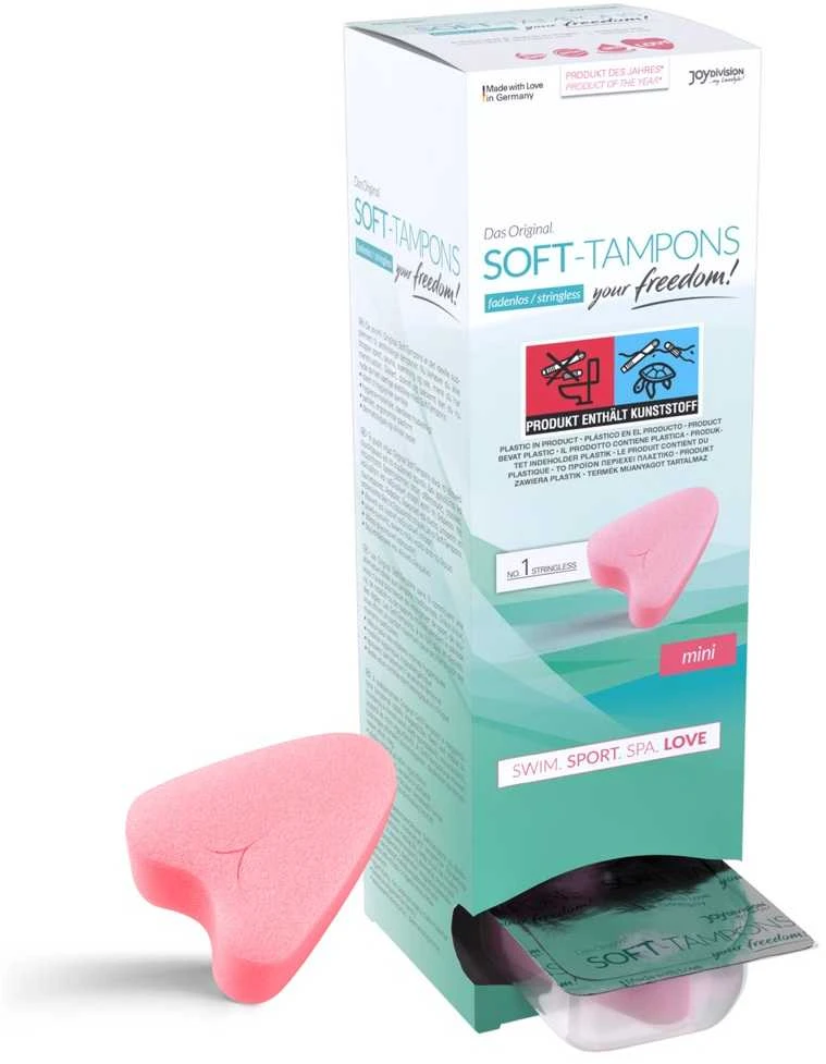 Joydivision Soft Tampons mini 10pcs tamponai