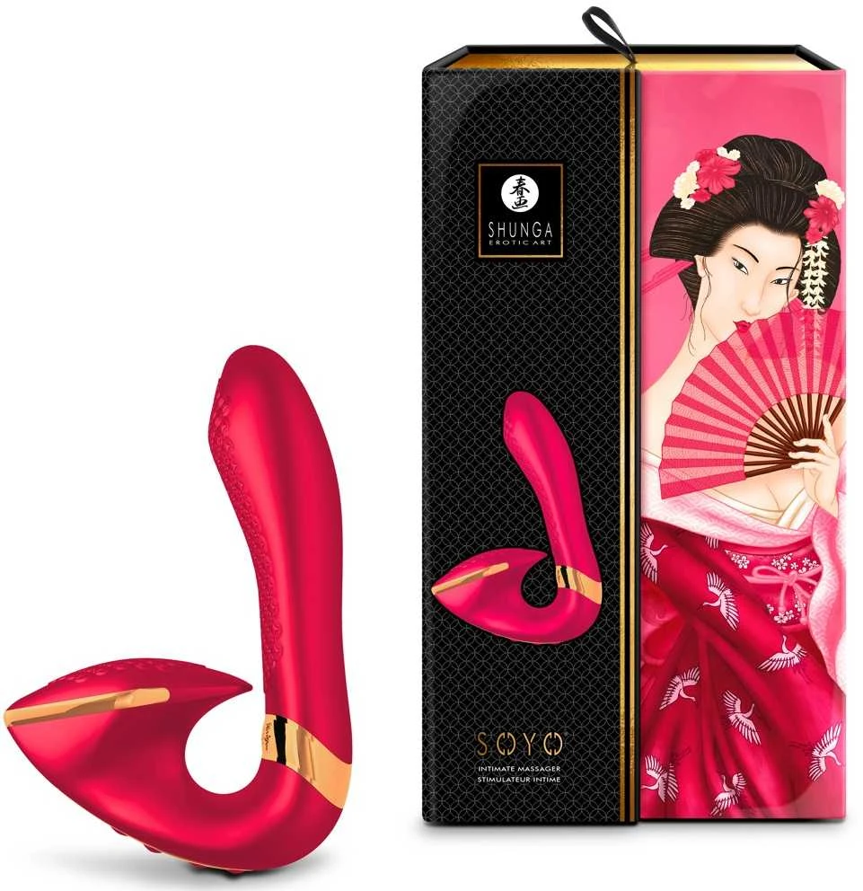 Shunga - Soyo Intimate Massager Raspberry
