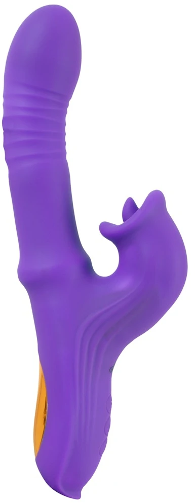 Thrusting Vibrator with a Moving Ring