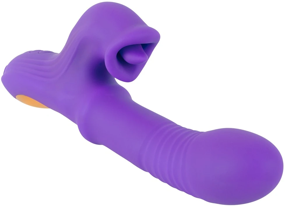 Thrusting Vibrator with a Moving Ring