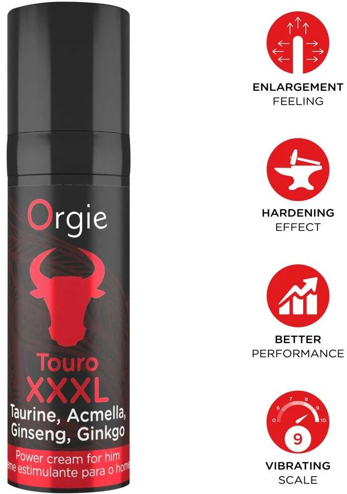 La Martina CREAM Orgie - Touro XXXL Erection Kreminis 15 ml