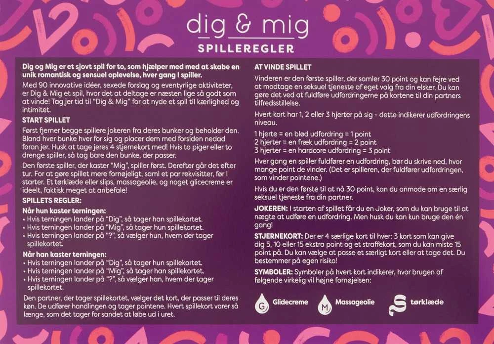 Orion Dig & Mig Danish Version