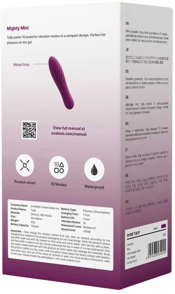 Svakom - Tulip Vibrator Violet