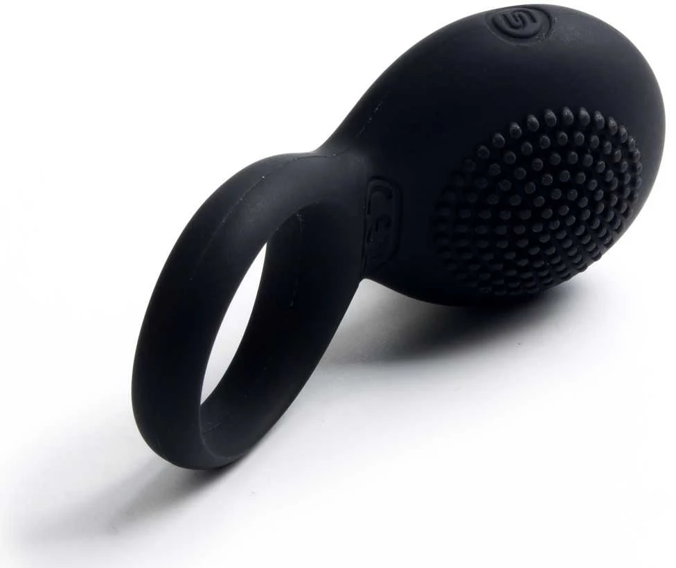 Svakom - Tyler Vibrating Ring Juodas