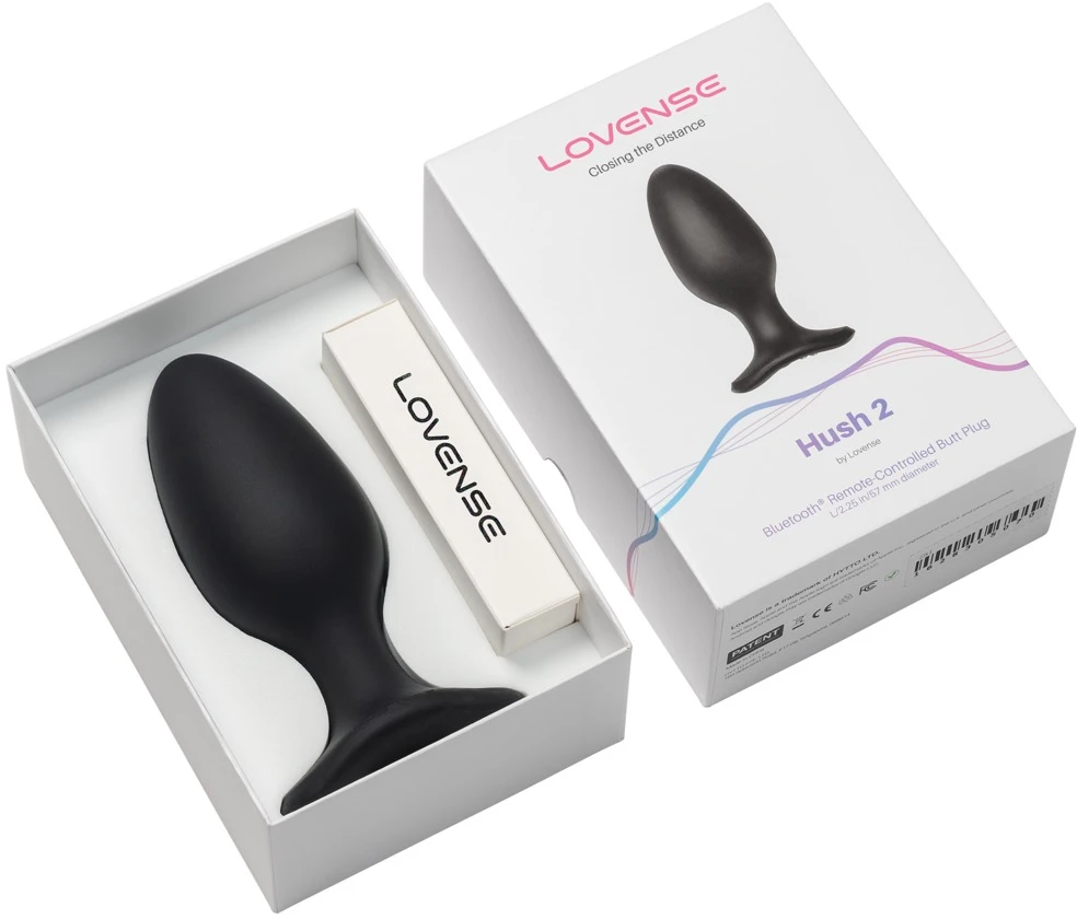 Lovense - Hush 2 Butt Plug L 57 mm