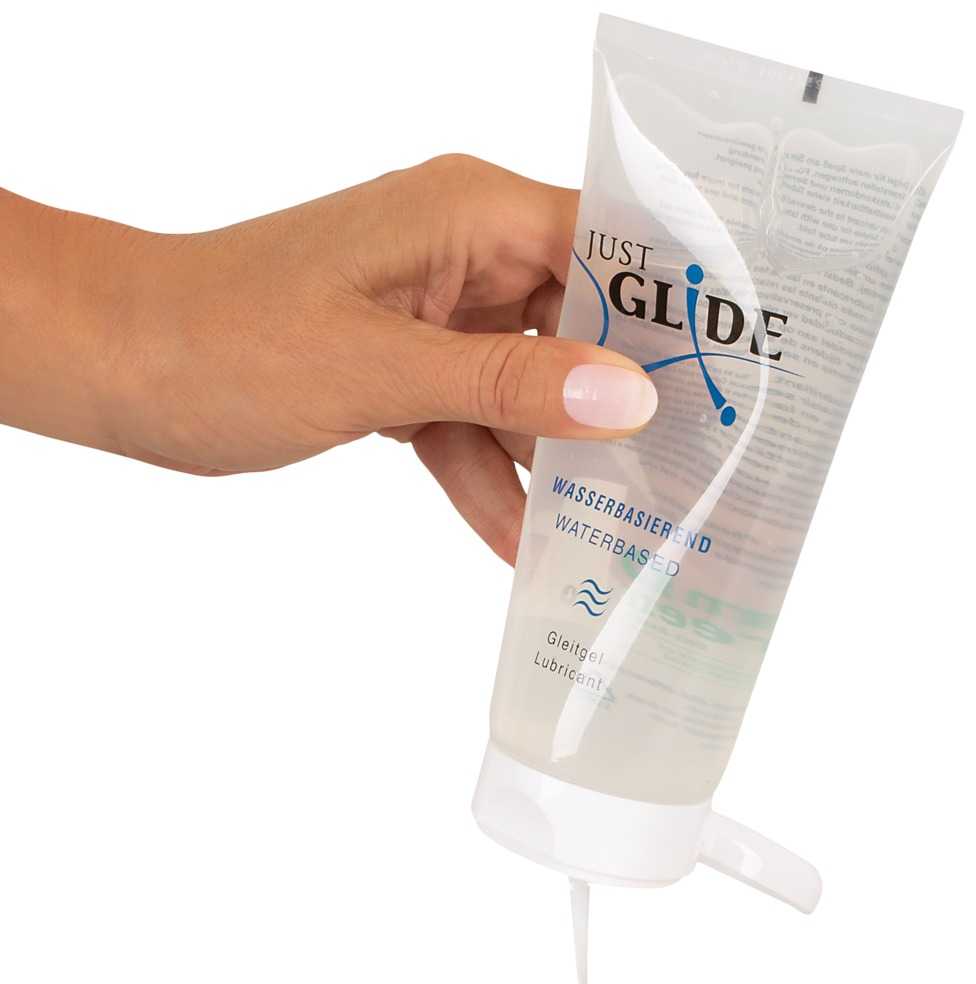 Just Glide Vandens pagrindo lubrikantas, 200 ml