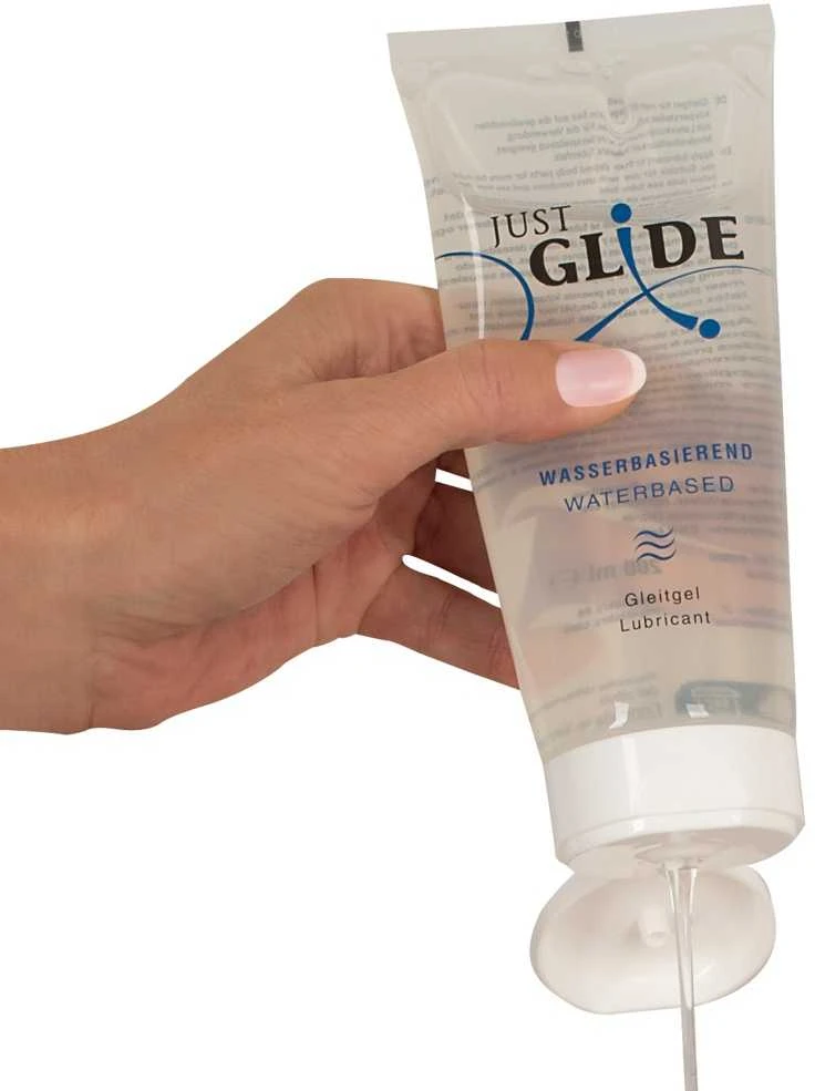 Just Glide Vandens pagrindo lubrikantas, 200 ml