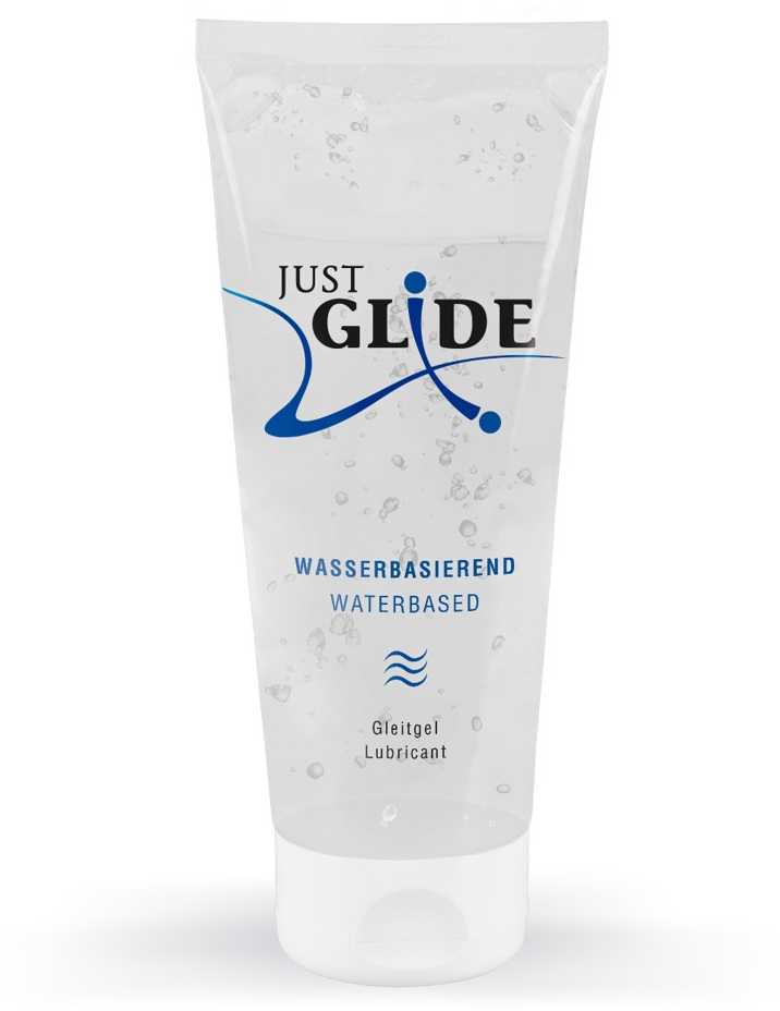 Just Glide Vandens pagrindo lubrikantas, 200 ml