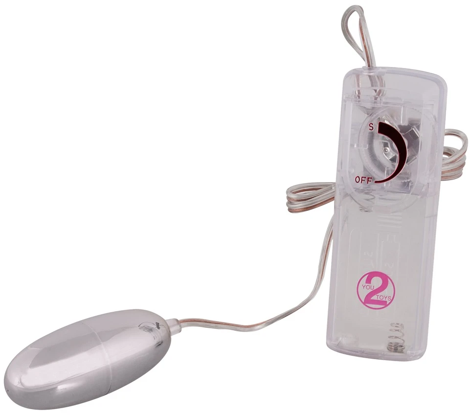 You2Toys Vibro Bullet Sidabrinis Star