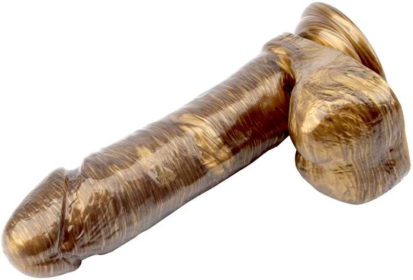 Darkmuscle Dildo realistinis varpos sėklidės siurbtukas 19 cm