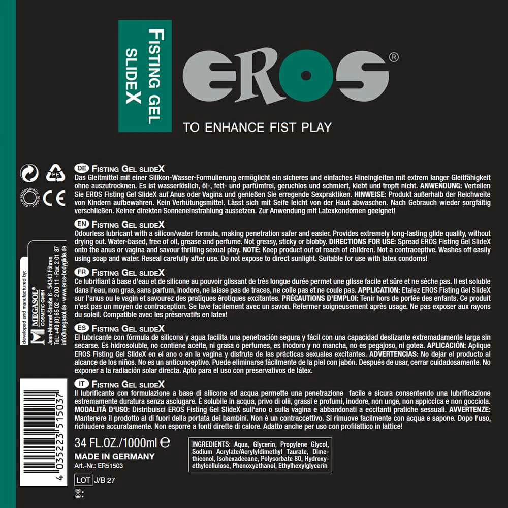 Eros Fisting Gel UltraX 1l