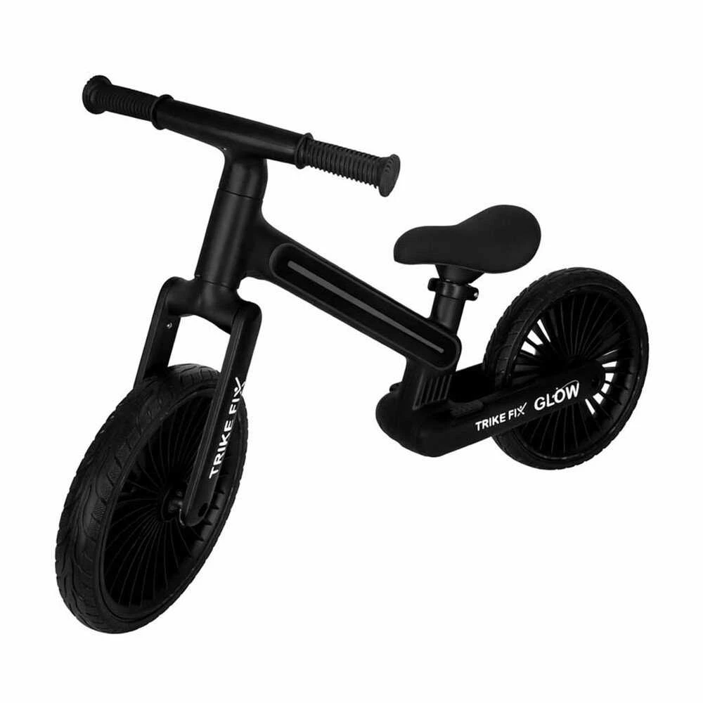 Balansinis dviratis Trike Fix Glow LED rėmas, juodas
