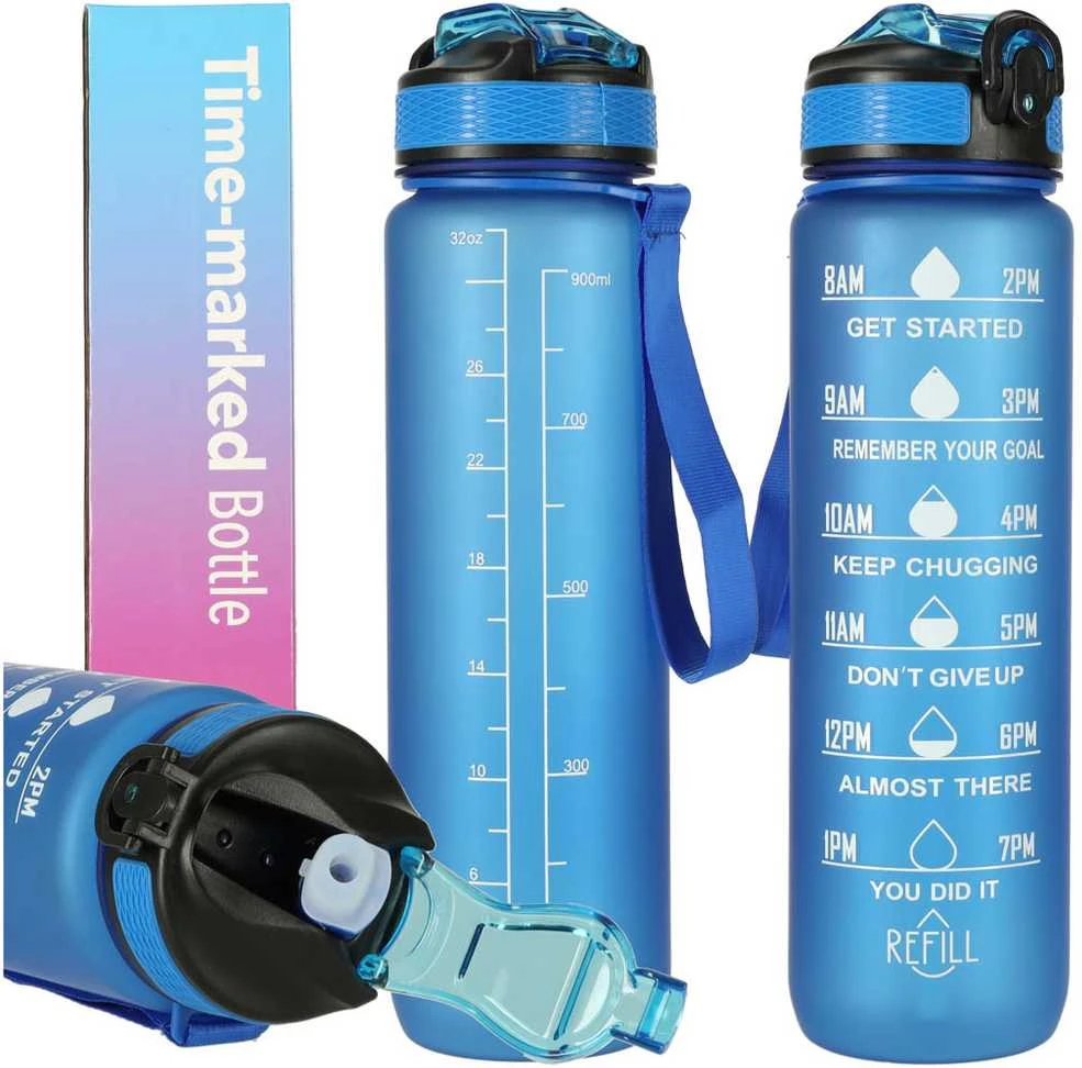 Gertuvė dviračiui 1000ml Time market bottle Rožinė