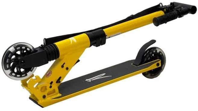 Paspirtukas Rideoo 120 City Geltona LED