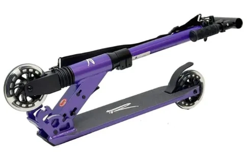 Paspirtukas Rideoo 120 City Violetinė LED