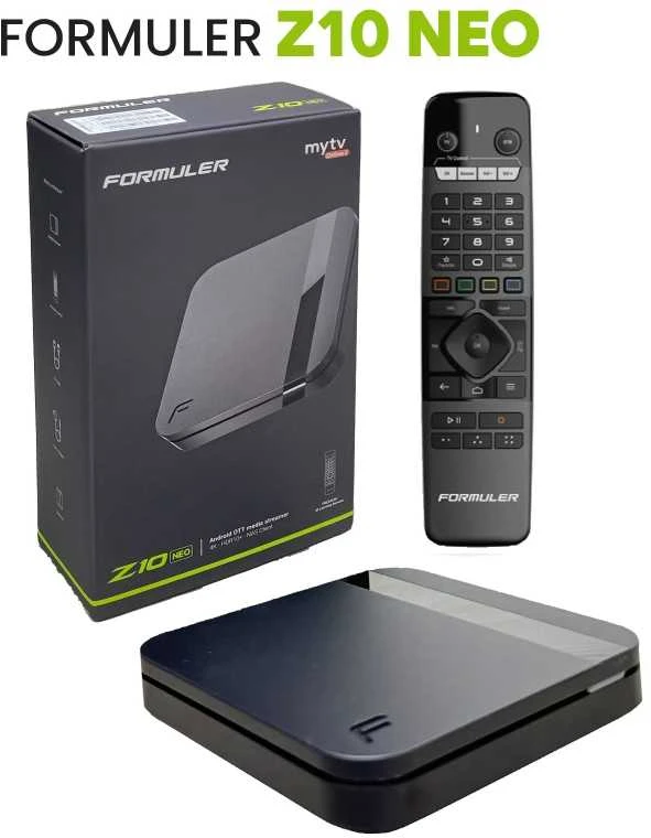 Formuler Z10 NEO 4K Android 10 OTT IPTV imtuvas