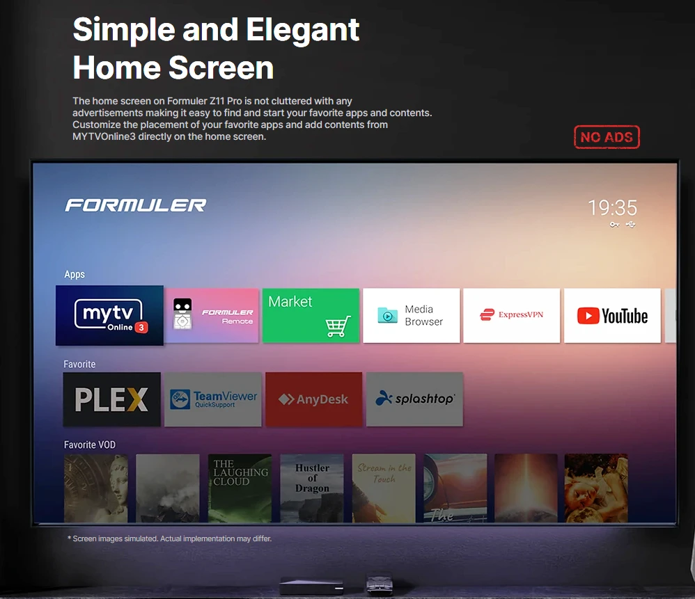 Formuler Z11 PRO BT1 Edition Android 11 OTT IPTV imtuvas